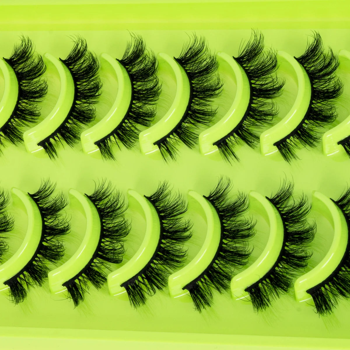 3D Mink Lashes Soft Wispy Natural long False Eyelashes Curly Volume Lashes Eyelash Extension