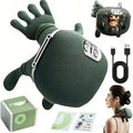 Advanced 4D Shiatsu Neck And Shoulder Massager With Heat & Finger Massage - Wireless, Deep Tissue, Simulated Human Hand Design F