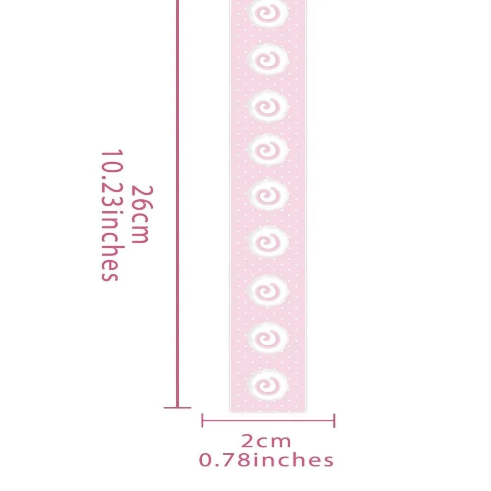 Adjustable Notebook Straps Loose-leaf Notebook Elastic Strap DIY Decoration Band Binding Rope Cute Star Binder Strap