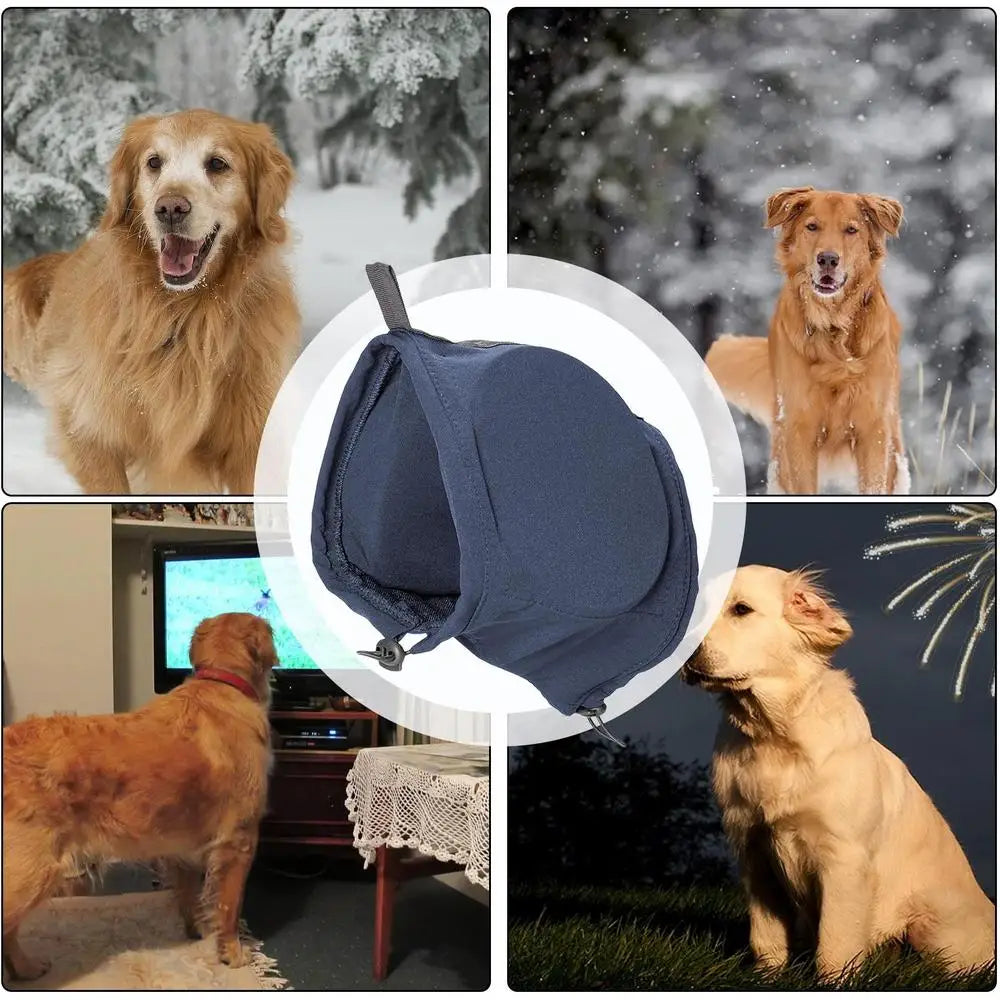 Dog Earmuffs Noise Reduction Hearing Protection Anti-noise Noise Dogs Supplies Earmuffs Pet Reduction Multifunction Ear Earmuffs
