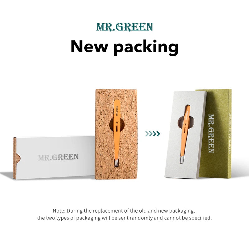 MR.GREEN  Eyebrow Tweezer Colorful Hair Beauty Fine Hairs Puller Stainless Steel Slanted Eye Brow Clips Removal Makeup Tools