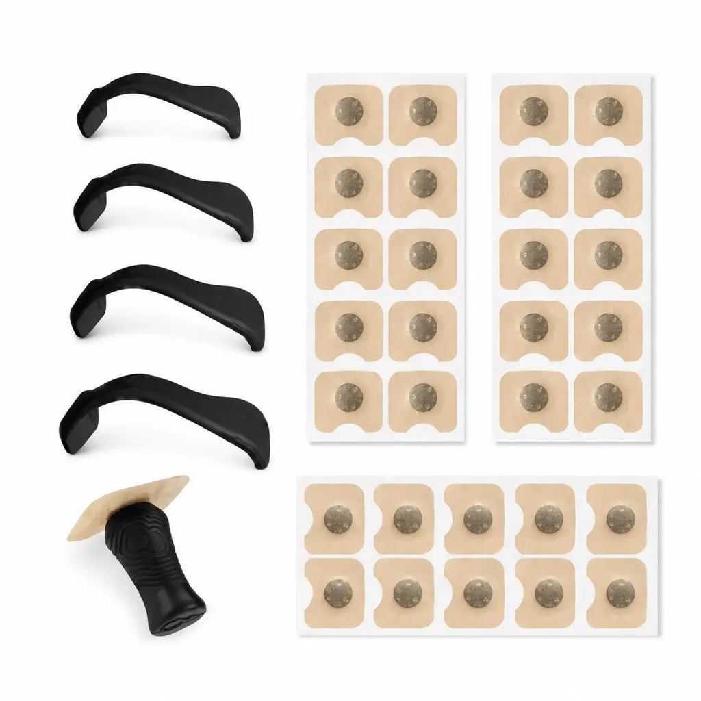Nose Expander Kit With 30pcs Square Nose Strips & 4pcs Nose Clips, Suitable For Sports, Home, Travel & Business Trips