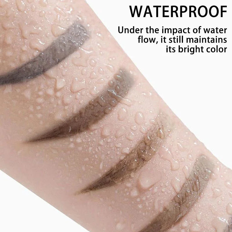 Tattoo Eyebrow Gel, Matte Finish, Long-Lasting Waterproof Eye Makeup Cream,  Natural Brown Shade, Base Primer for Dye 10g