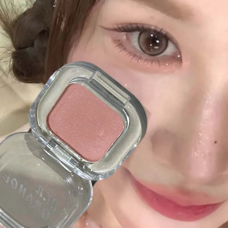 Mini Rose Brown Monochrome Eyeshadow Palette 9 Colors Glitter Pink Shadow Contouring Powder Pigment Eye Primer Beauty Makeup