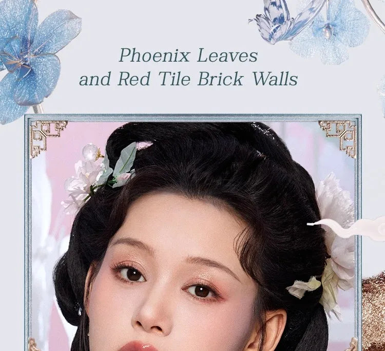 Flower Knows All In One Makeup Set Gift Box Garden Cushion Cream Foundation Matte Blush Long Lasting Velvet Lip Cream With Bag