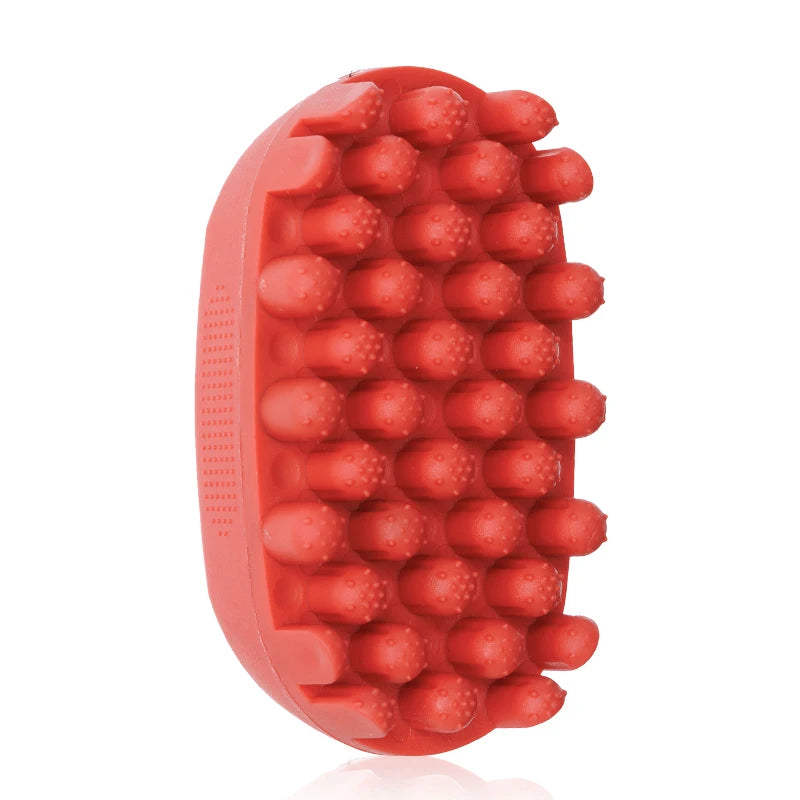 4 Colors Silicone Magic Twist Hair Brush Mini Portable Easy Rinse Durable Unisex For Curly Hair Household Salon Hair‑Dressing Supply