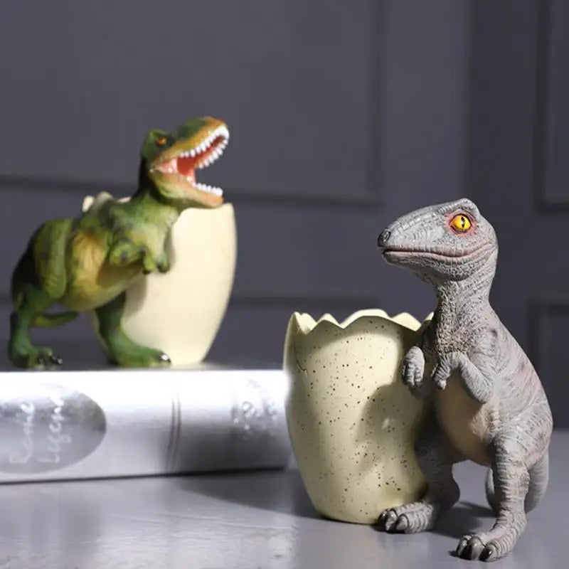 Dinosaur Egg Pencil Holder Cute Fashion Desk Organizers Desktop Accessories Storage Organizer Large Capacity Pen Holder For Home
