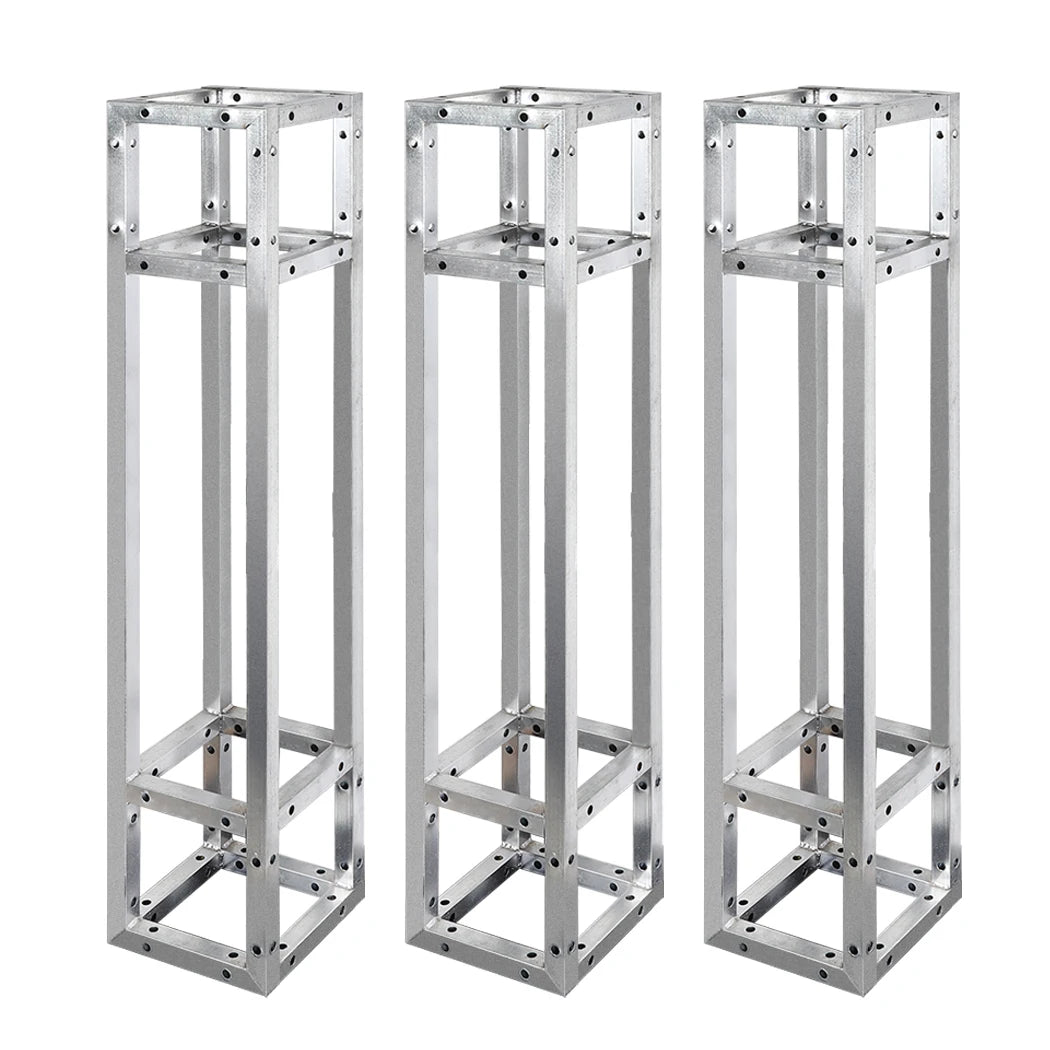 Iron Square Segments Truss Tower, Stage Club, DJ Lighting Frame, Perform Show Supports, 3Pcs/set