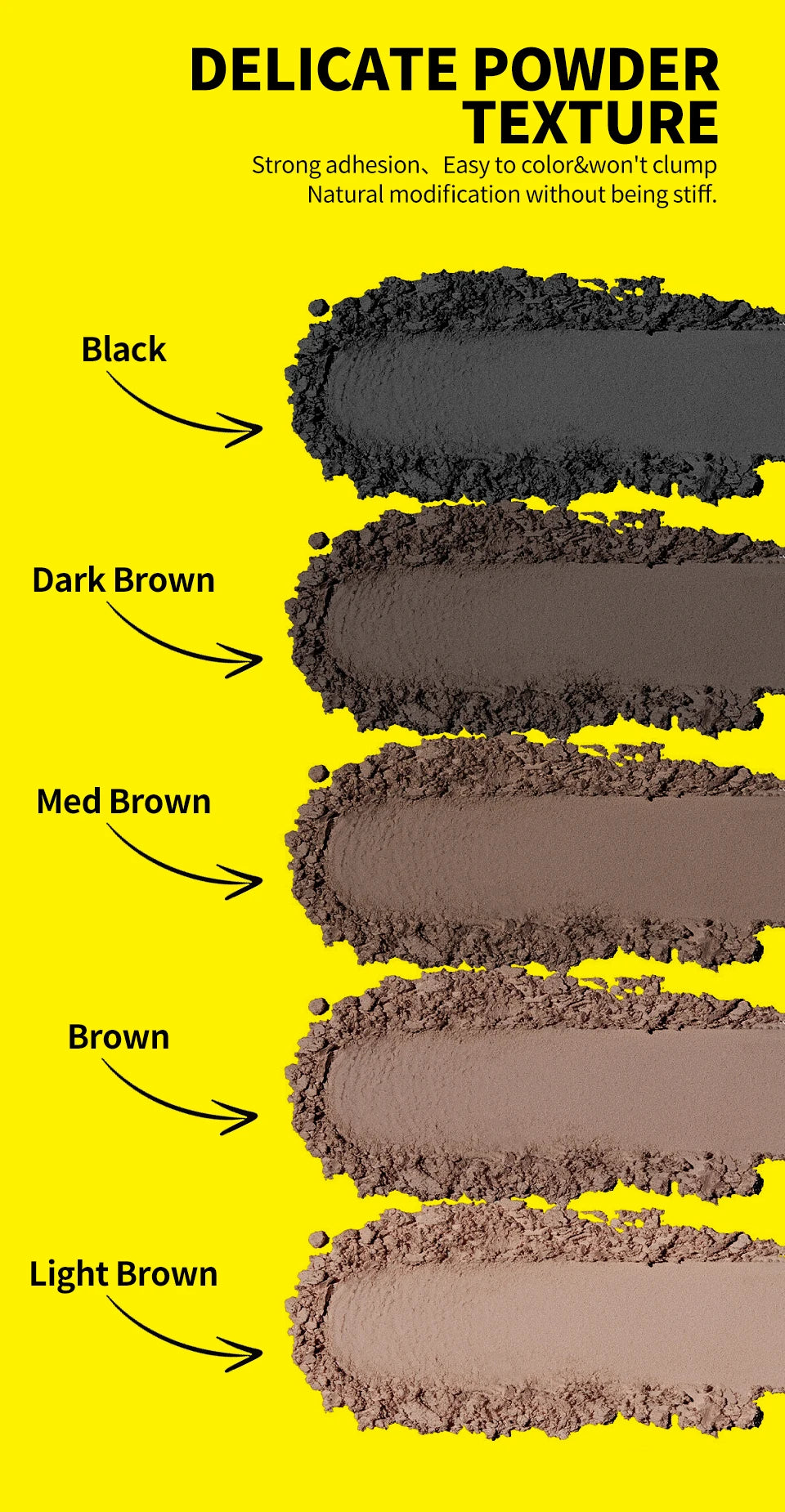 10g SEVICH Hairline Powder Hair Root Cover Up Waterproof Instant Modified Repair Hair Shadow Powder Makeup Hair Concealer 5color