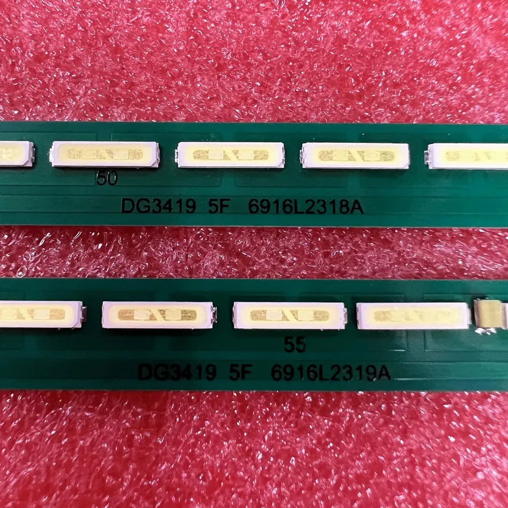 2pcs LED Backlight for TV 55UH605V 55UH620V 55UH617V 55UH6150 55UF6430 55UH615V 55UF680v 55UH6257 55UF7767 55UH625V 6922L-0159A