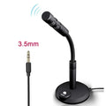 USB Desktop Microphone 3.5mm Omnidirectional PC Laptop Computer Mic for Computer Gaming Recording Chatting Singing Meeting microphone professionnel mocro karaoke sans fil bluetooth microphone for phone karaoke