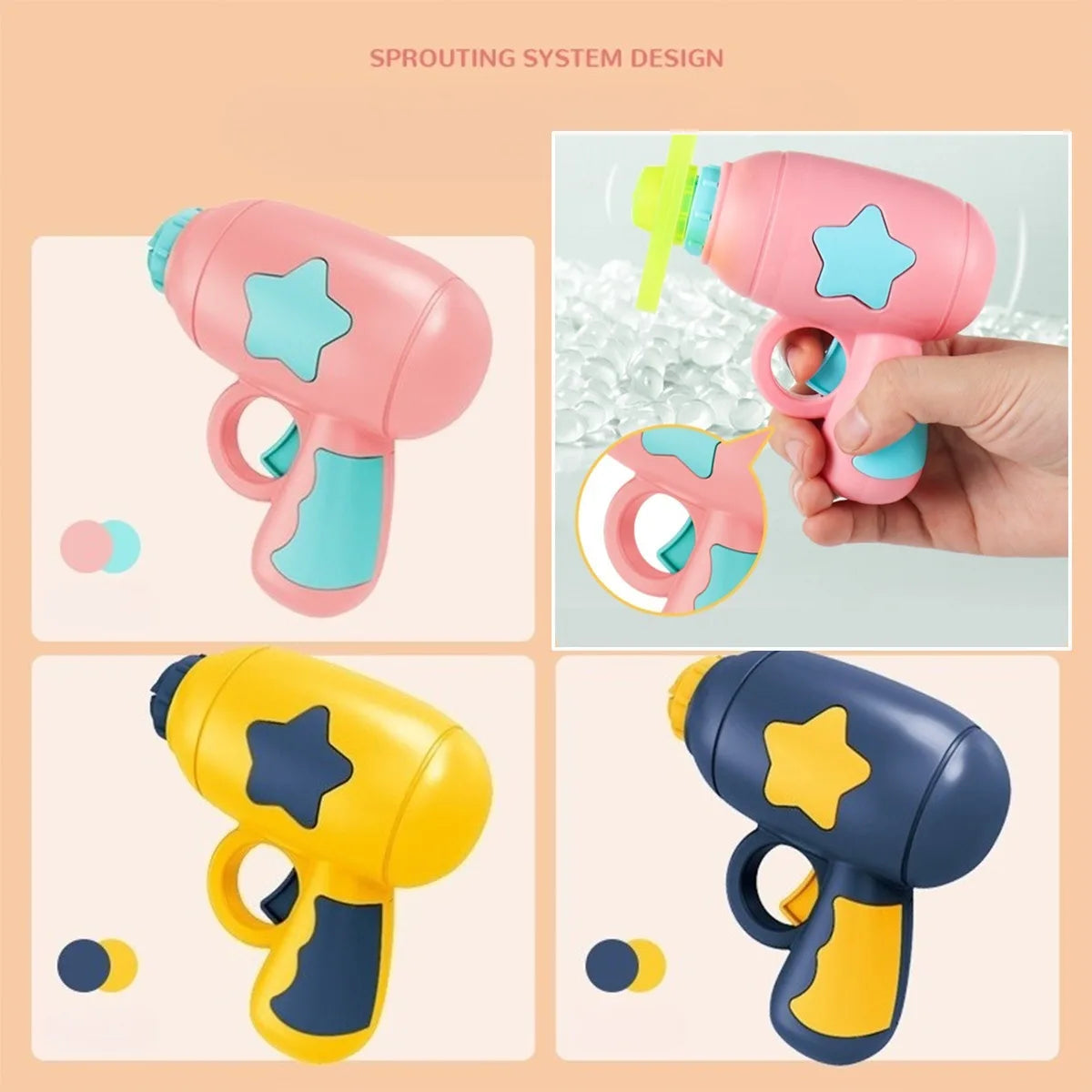 Funny Cat Toy Interactive Launch Pet Training Toy for Kitten Mini Flying Disc Shooting Gun Chasing Games Cat Toys Pet Supplies