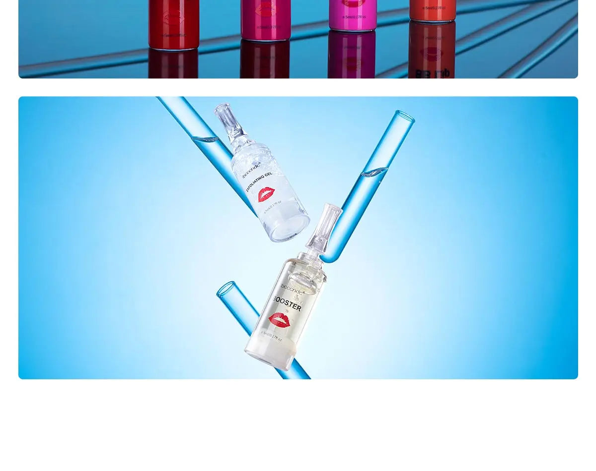 BB Lips Ampoule Serum Starter Set Semi-Permanent BB Lip Gloss Tinted Pigment Lasting Moisturizing For Lip Care Glow Free Shiping