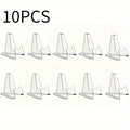 10pcs, Mini Clear Acrylic Easel Stands Coin Display Easel Holder Baseball Sports Card Stands Trading Graded Card Easel Stand