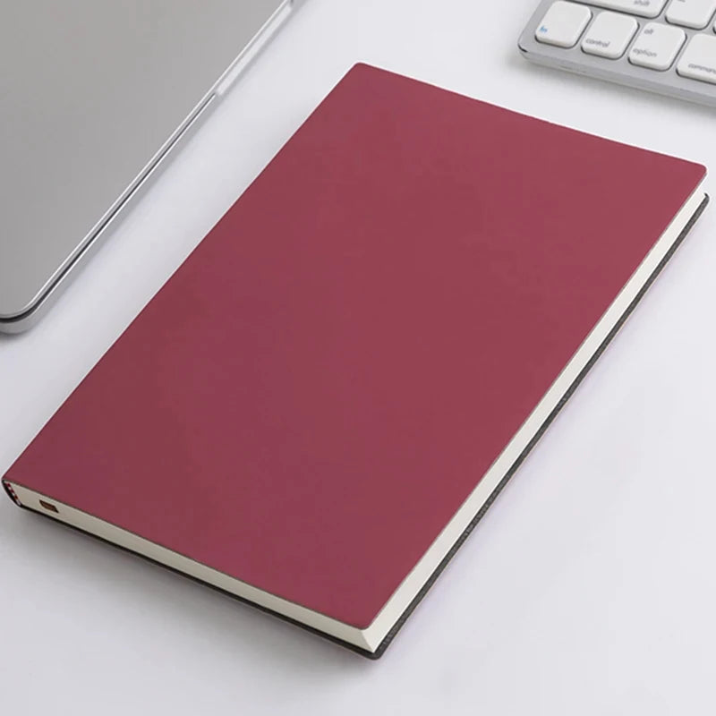 A5 PU Leather Softcover Notebook , Waterproof Journal for Writing Diary, Cute Travel Note Taking Planner for Office School Supplies, Gift for Women Men