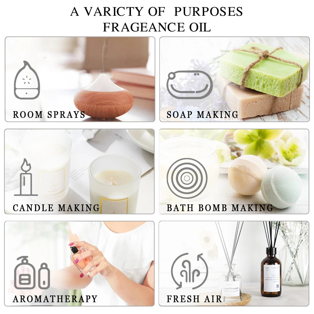 MAYJAM 100ML Premium Aromatic Essential Oil For Humidifiers Diffuser Burner DIY Soaps Candle Fast Shipping 1pcs