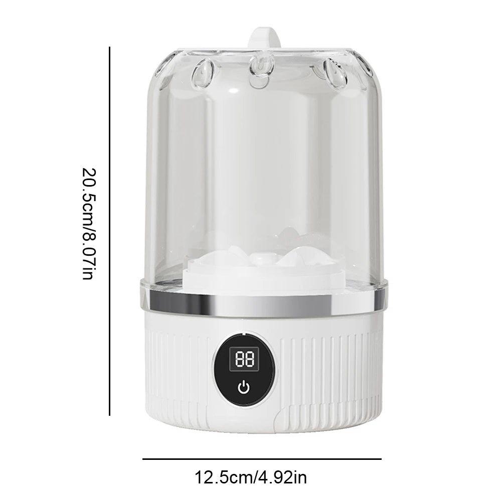 Cordless Small Washing Machine with Laundry Cup Automatic Laundry Cup Mini Special Washer for Travel Home and Dormitory