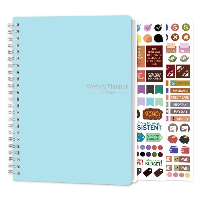 2025 Weekly Planner Agenda Notepad A5 Notebook 52 Weekly Planner Schedule Stationery School Office Supplies Stationery