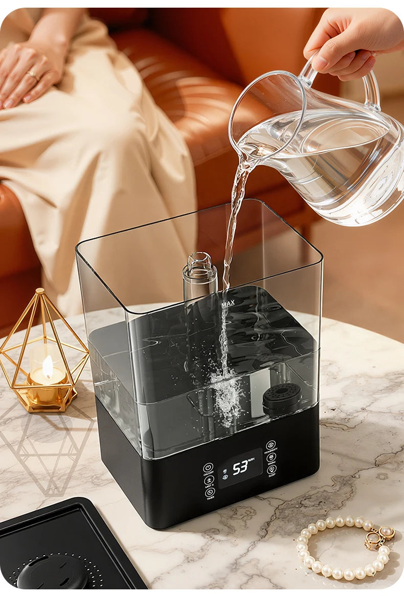 6L Professional Large Capacity Household Silent Air Humidifier Plant Spray Aroma Diffuser Ultrasonic Water Mist Diffuser