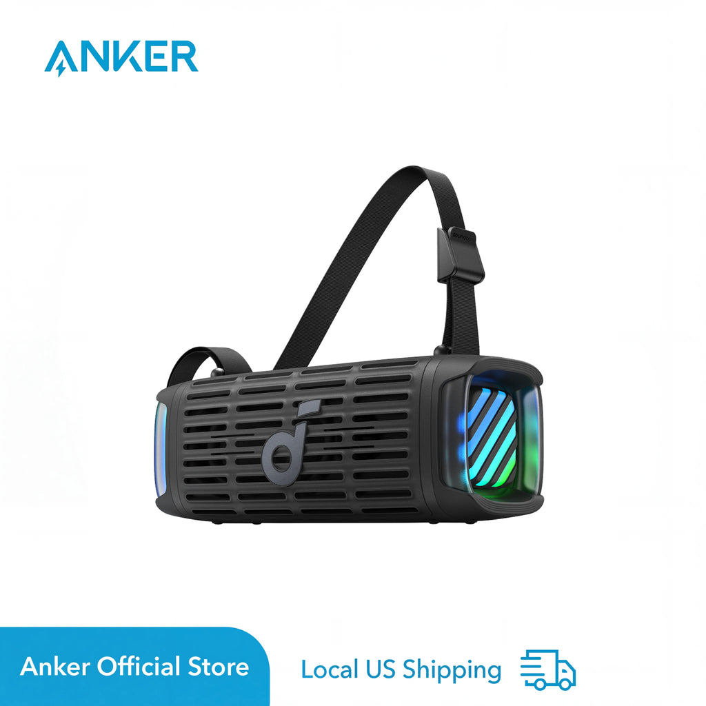 Soundcore Boom 3i by Anker, Compact Outdoor Speaker, IP68 Waterproof, Floating Playback, Saltwater-Resistant  (Refurbished)