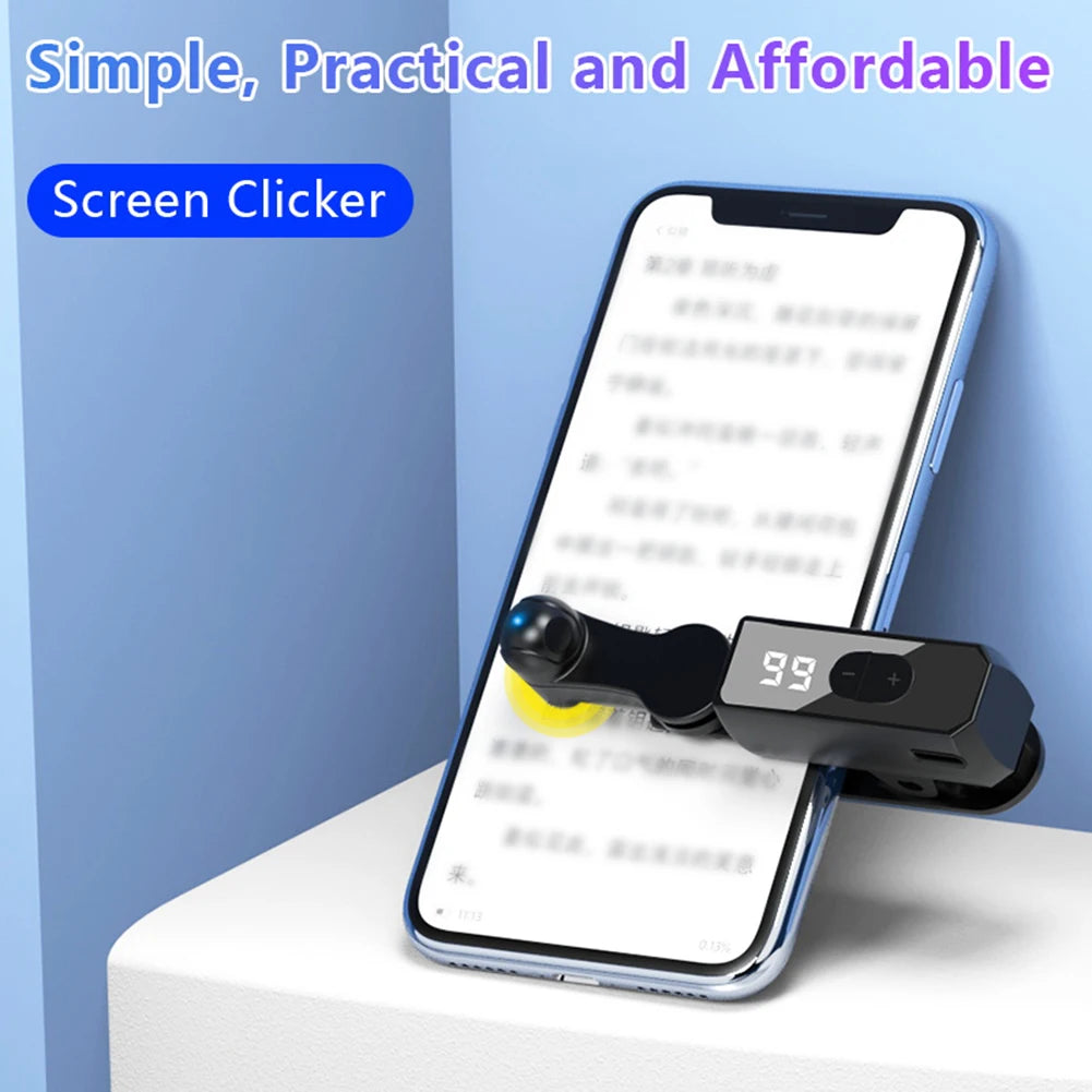 Smart Automatic Screen Clicker for Phone Phone Screen Tapper Automatic Clicker for Game Live Broadcasts Likes Reward Task