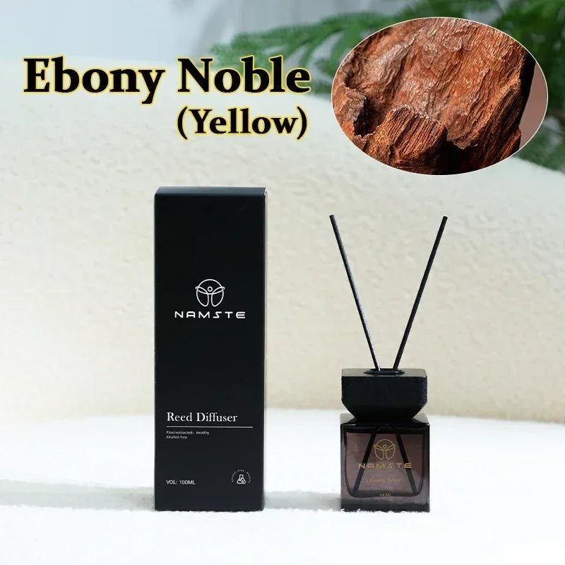 NAMSTE 100ML Reed Diffuser Stick Fragrance Oil Aromatherapy Flameless Hotel Home SPA Aromatherapy Air Freshener Fragrance Scent