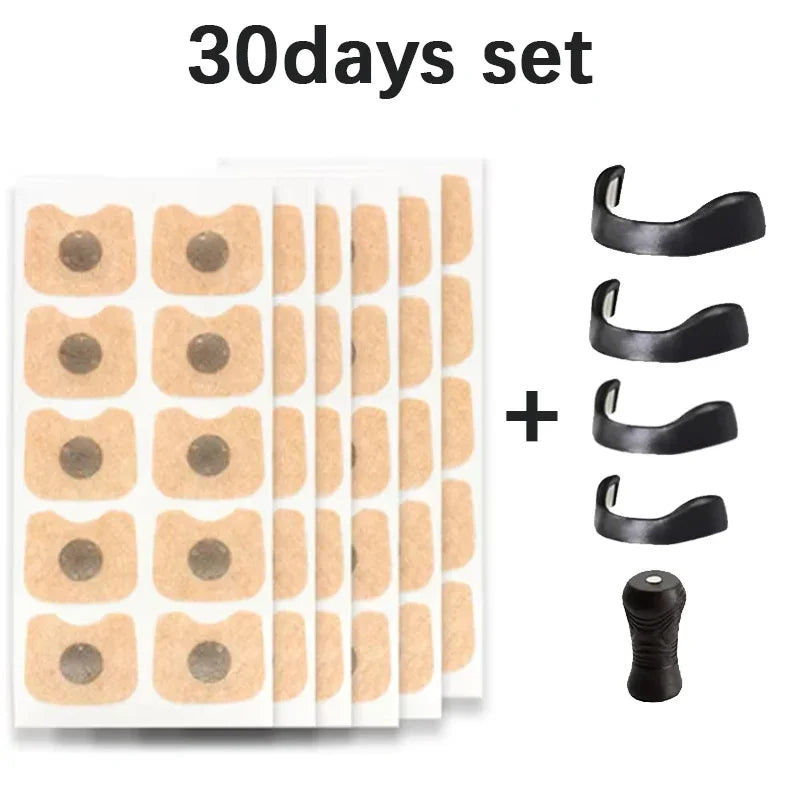 Magnetic Nasal Dilator Starter Kits Increase Air Intake Improve Sleeping Reduce Snoring Breathing Refill Nose Clip