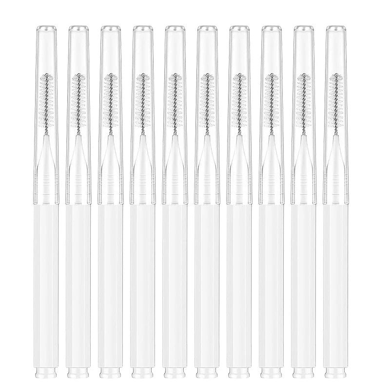 10/20 Pcs Eyebrow Brushes Mini Brow Lifting Brush Disposable Makeup Eyelash Tool Tooth Interdental Brush Lash Extension Supplies