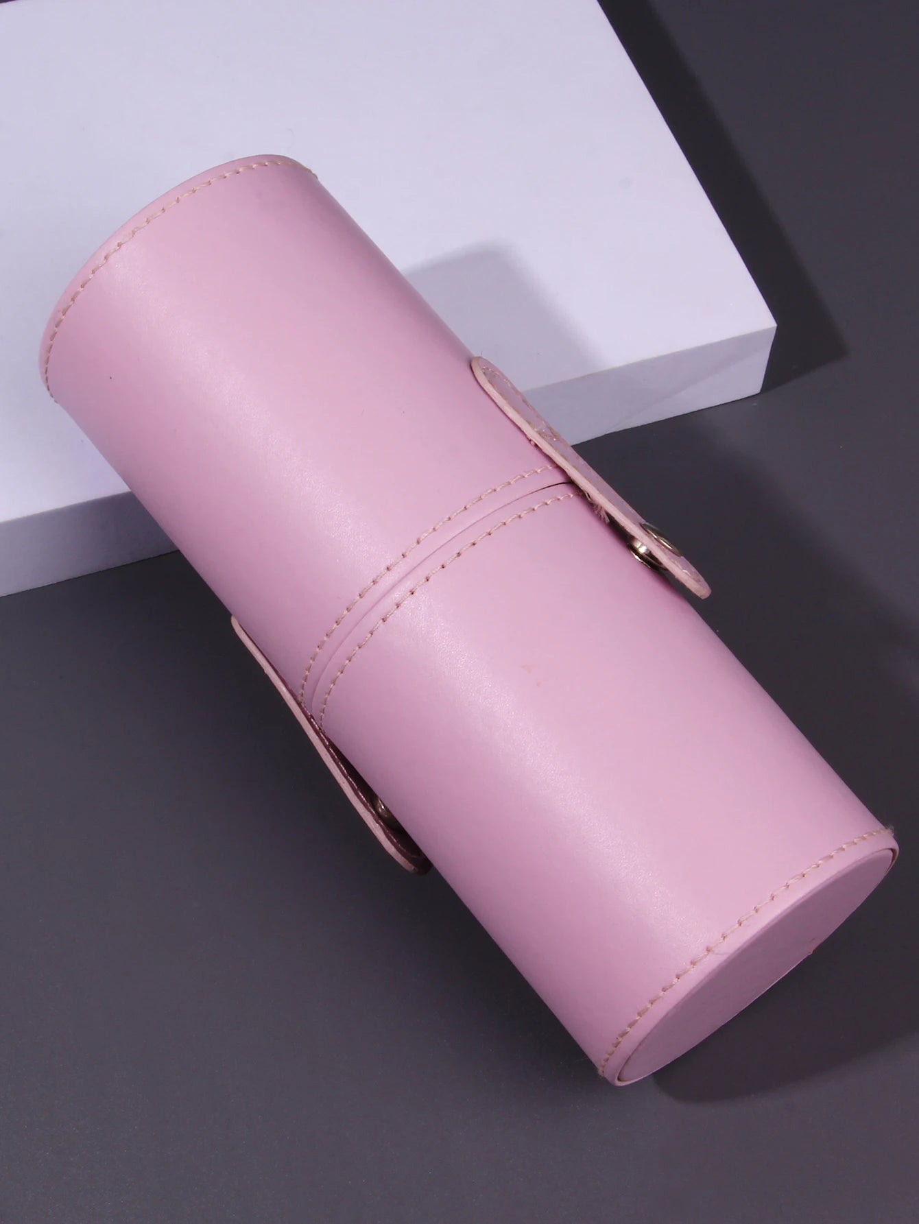Portable Multi-Color Makeup Brush Bucket Storage Container Dustproof Brush Bucket with Lid Desktop Storage Pen Holder