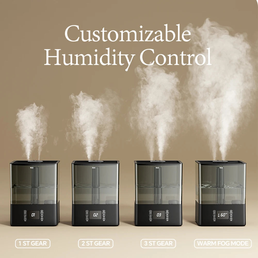 6L Professional Large Capacity Household Silent Air Humidifier Plant Spray Aroma Diffuser Ultrasonic Water Mist Diffuser