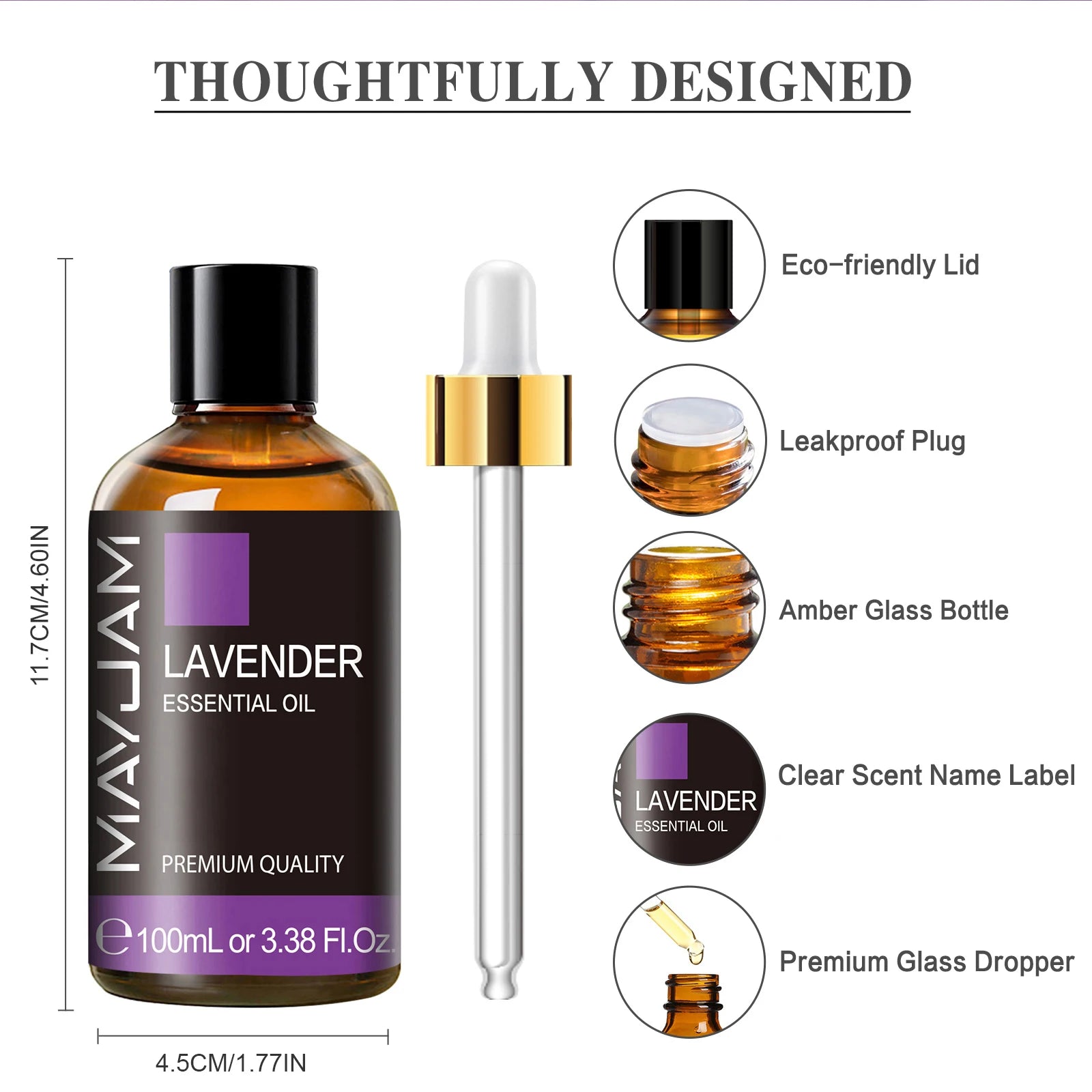 MAYJAM 100ML Premium Aromatic Essential Oil For Humidifiers Diffuser Burner DIY Soaps Candle Fast Shipping 1pcs