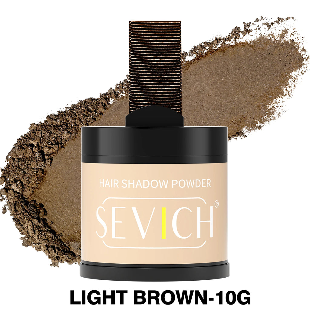 10g SEVICH Hairline Powder Hair Root Cover Up Waterproof Instant Modified Repair Hair Shadow Powder Makeup Hair Concealer 5color