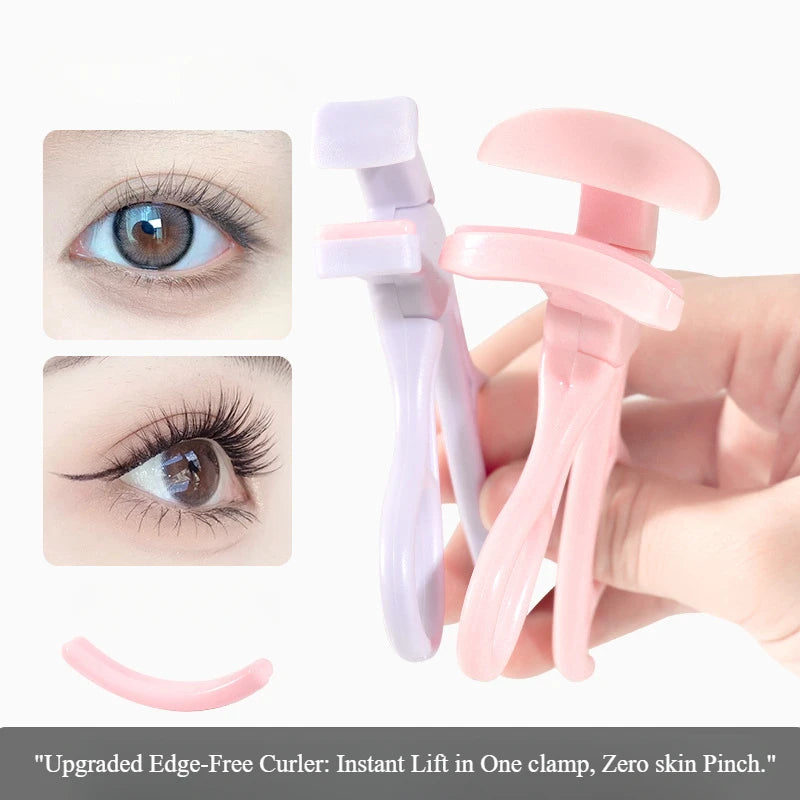 1PCS Eyelash Curlers, Quick Natural Curling for Long Lasting, Without Pinching Or Pulling Lash Curler Makeup Tool for Women Gift