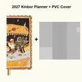 Kinbor 2027 Pocket Weekly Planner Notebook Limited Edition Week Journal Notebook Monthly Yearly Planning Book Travel Recording