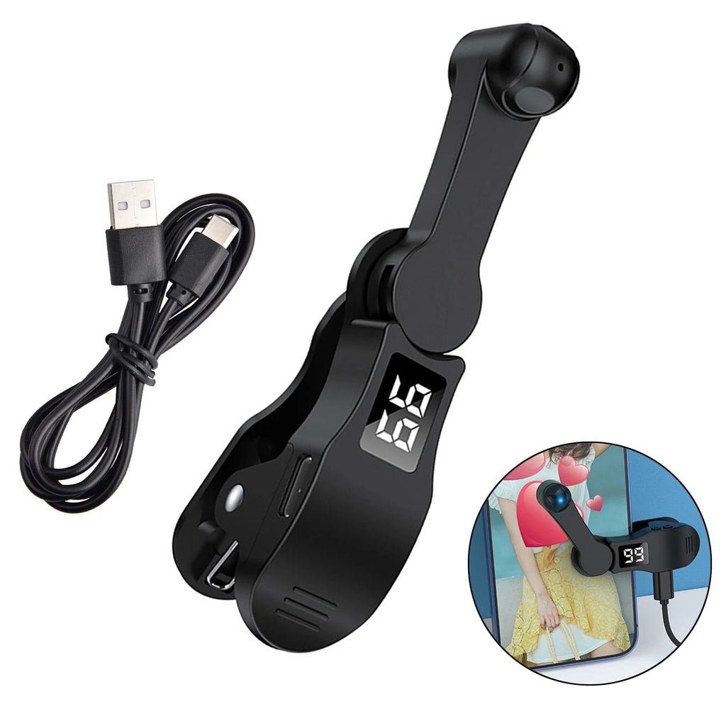 Auto Screen Clicker Tapper With Power Cable For Smart Phone Apps Video Live Streaming Gadget Fast Click Cell Phone Screen Tapper