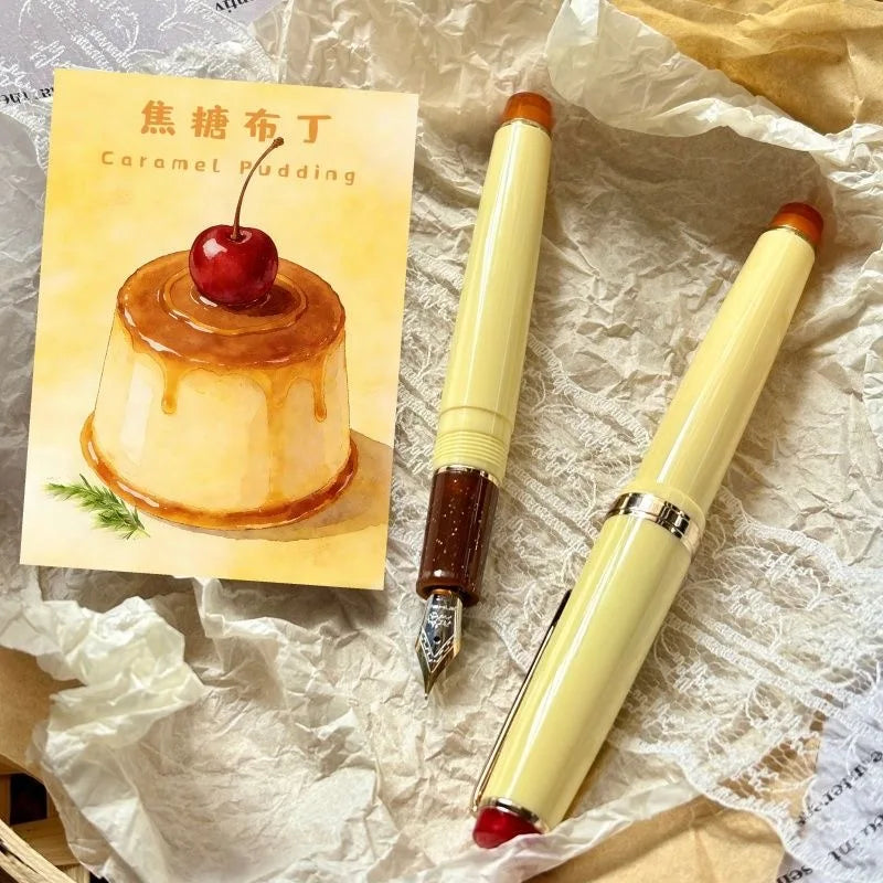 2026 Limited Edition! JINHAO 82 Acrylic Fountain Pen Mint Chocolate Colors Gold Nib Stationery School Office Supplies
