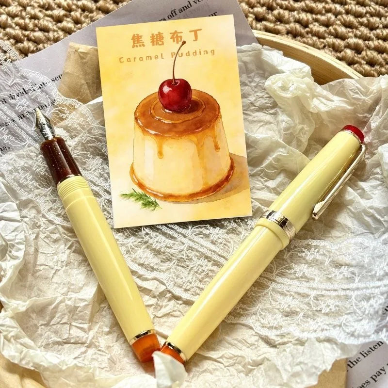 2026 Limited Edition! JINHAO 82 Acrylic Fountain Pen Mint Chocolate Colors Gold Nib Stationery School Office Supplies