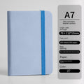 Mini Book A7 Small Notebook Portable Portable Notepad Small Pocket Skin Feeling Leather Waterproof Notes school supplies