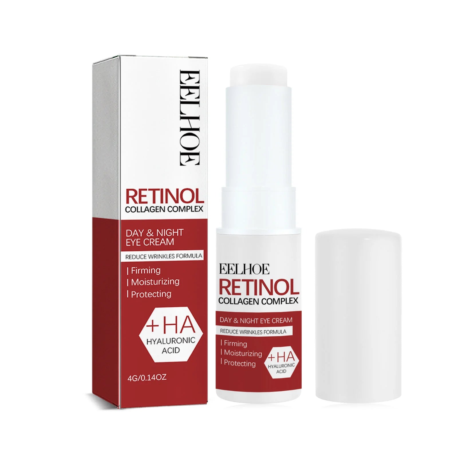 Mess-Free Retinol Eye Cream Stick-Retinol For Wrinkle Smoothing,Multi-Use Balm for Facial Fine Lines&Perfect Overnight Age-Defying Balm