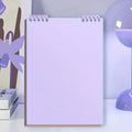 A Notebook with 60/120 Sheets,featuring Perforated Pages and A Horizontal Layout,Detachable and Not Too Uncomfortable To Handle