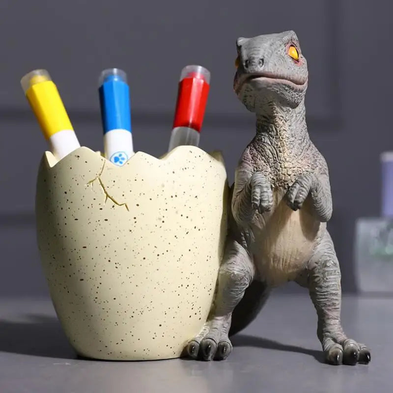 Dinosaur Egg Pencil Holder Cute Fashion Desk Organizers Desktop Accessories Storage Organizer Large Capacity Pen Holder For Home