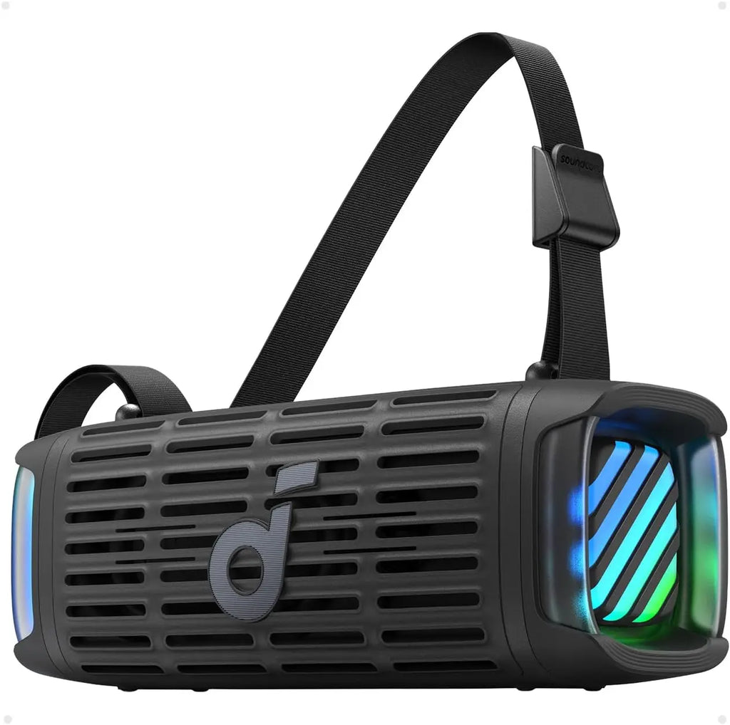 Soundcore Boom 3i by Anker, Compact Outdoor Speaker, IP68 Waterproof, Floating Playback, Saltwater-Resistant  (Refurbished)