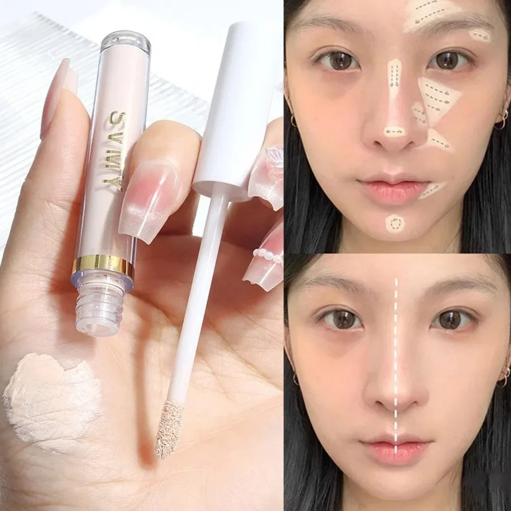 Liquid Foundation Cream Concealer High Coverage Waterproof Moisturizing Long Lasting Contour Cover Spots Dark Circles Cosmetics