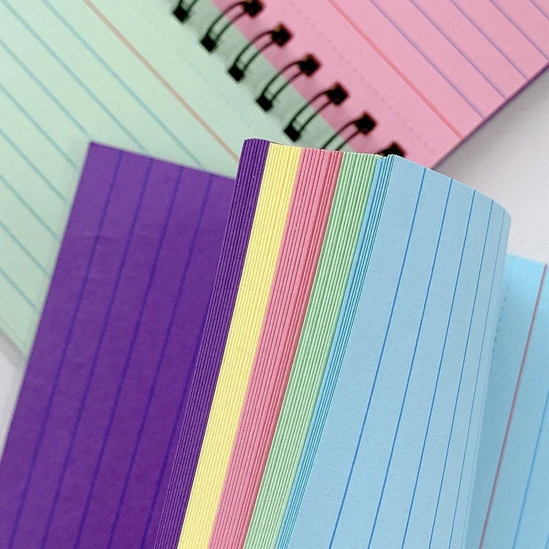 1 pcTearable Page Spiral Notebook – Practical Lined Journal Office & Home Stationery