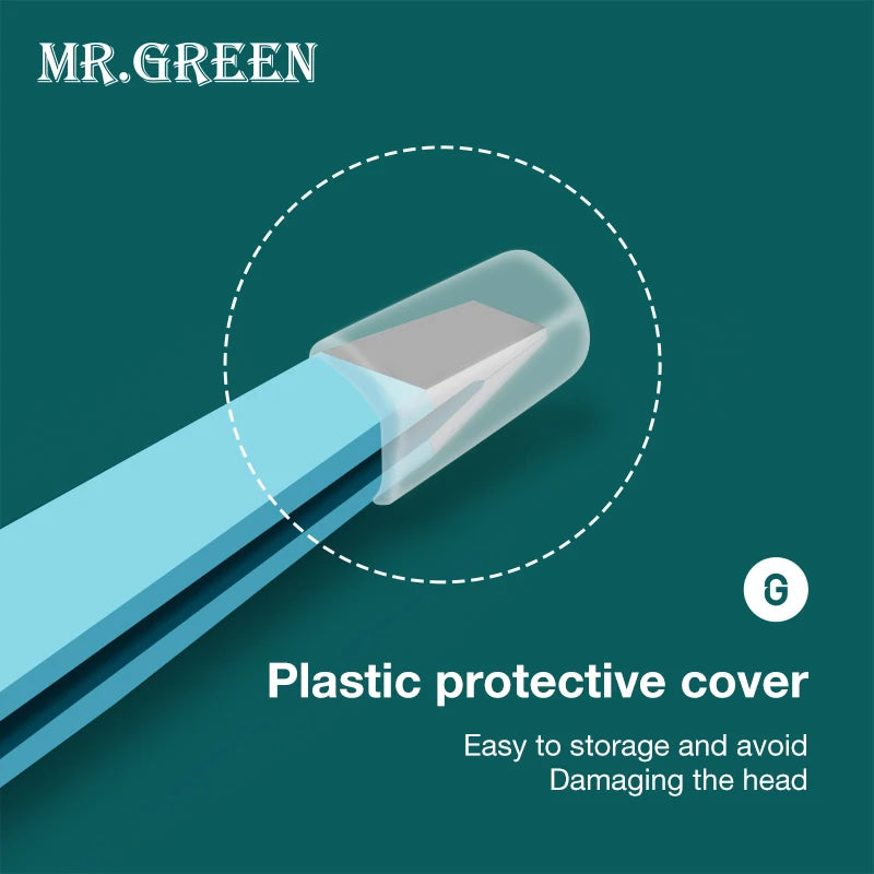 MR.GREEN  Eyebrow Tweezer Colorful Hair Beauty Fine Hairs Puller Stainless Steel Slanted Eye Brow Clips Removal Makeup Tools