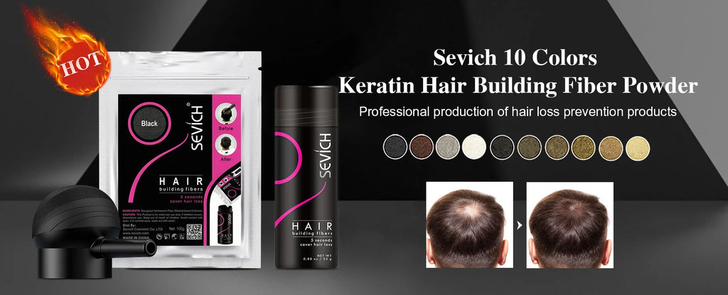 10g SEVICH Hairline Powder Hair Root Cover Up Waterproof Instant Modified Repair Hair Shadow Powder Makeup Hair Concealer 5color