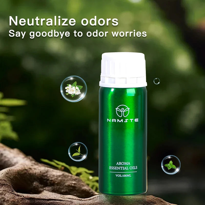 NAMSTE 100ML Perfume Hotel Essential Oil Home Air Freshener Pure Plant Essential Oil Hotel Room Fragrance Diffuser Air Purifier