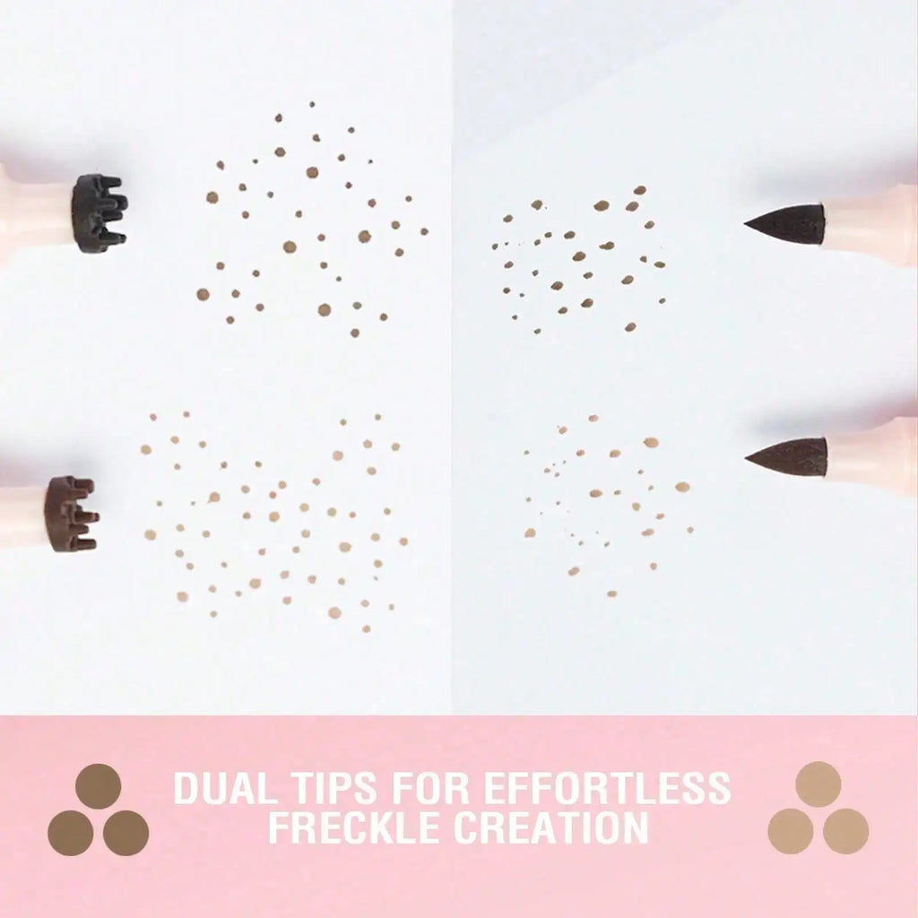 1PC Natural Fake Freckles Pen Waterproof Face Brown Eyeliner Dot Spot Pen Makeup Waterproof Dot Spot Pen Pretend Makeup Tool
