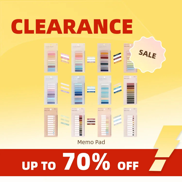 Clearance_Memo Pad_Continuous updates