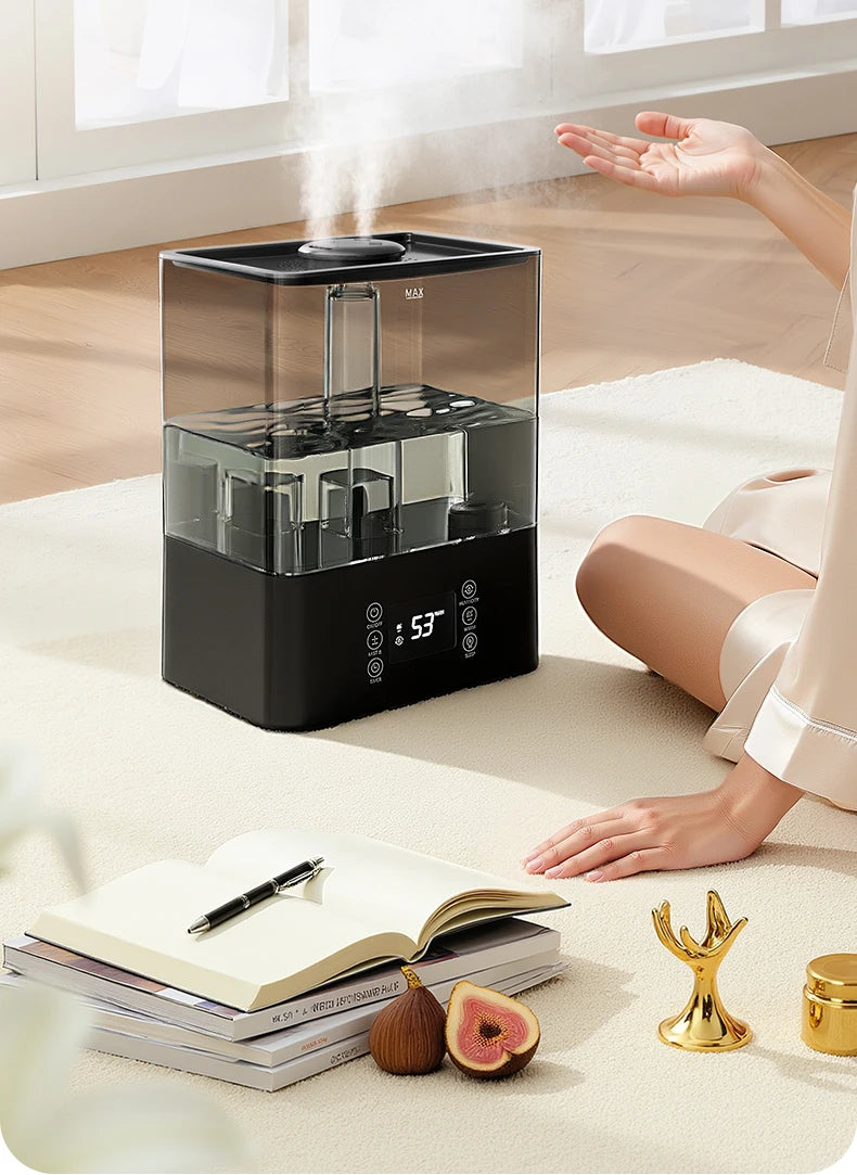 6L Professional Large Capacity Household Silent Air Humidifier Plant Spray Aroma Diffuser Ultrasonic Water Mist Diffuser